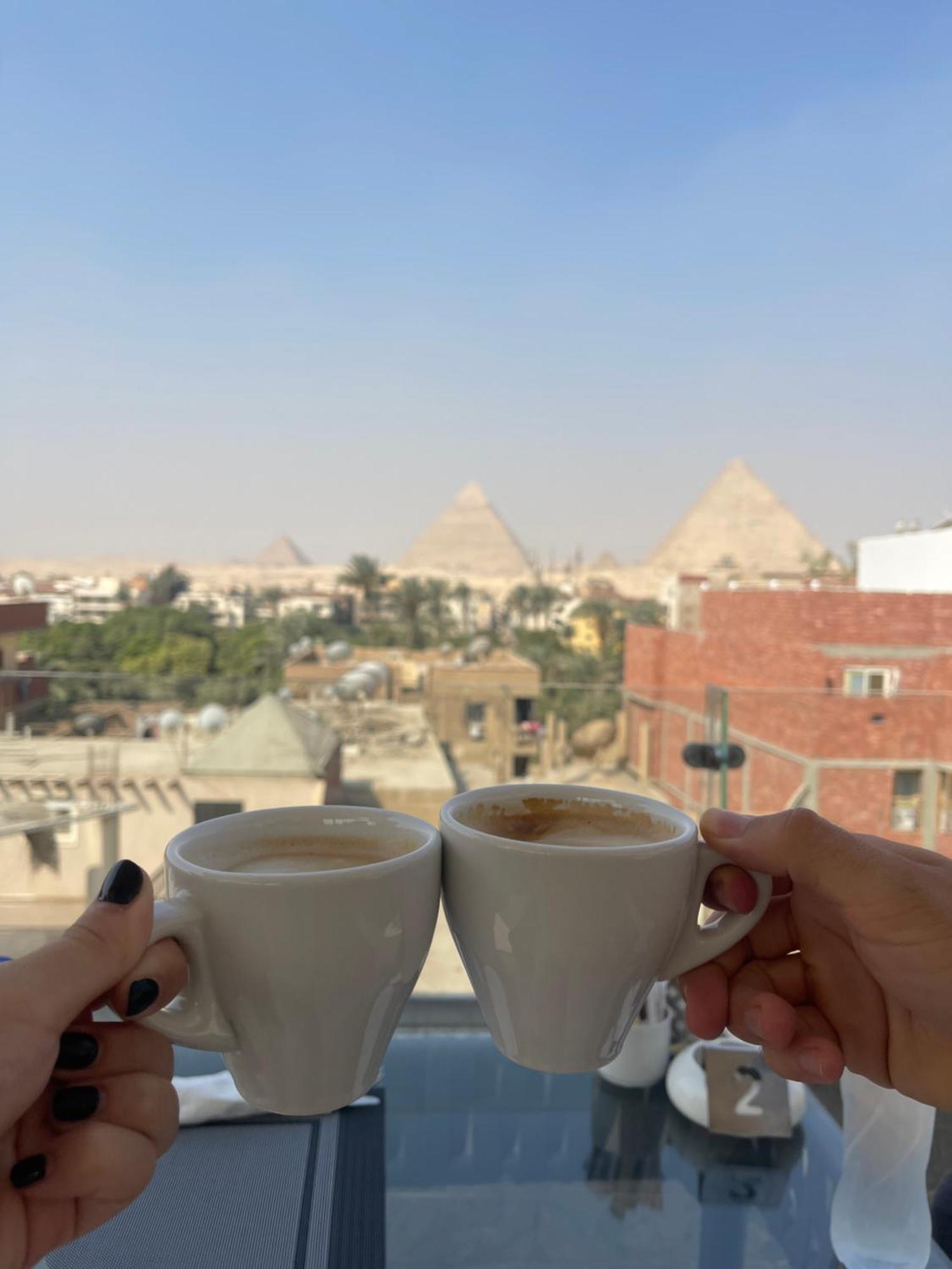 Tuya Pyramids Inn Kafret el-Gabal Exterior foto